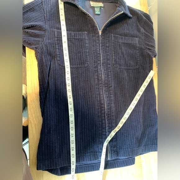 Vintage Express Navy Blue Corduroy Jacket Size Medium - Picture 10 of 10